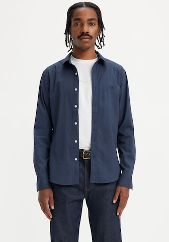 LEVI'S ® Slim fit Koszula 'Battery' w kolorze niebieski: przód