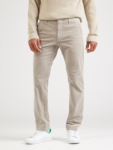 NN07 Regular Hose 'Theo 1322' in Grau: Vorderseite