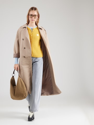 AMERICAN VINTAGE - Cárdigan 'EAST' en amarillo