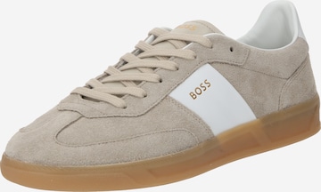 Sneaker low 'Brandon Tenn' de la BOSS Black pe bej: față