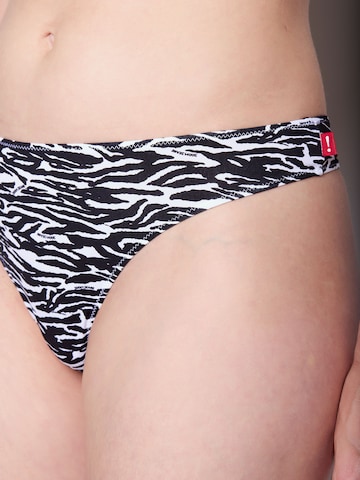 JOOP! Jeans String ' Animal Print ' in Schwarz