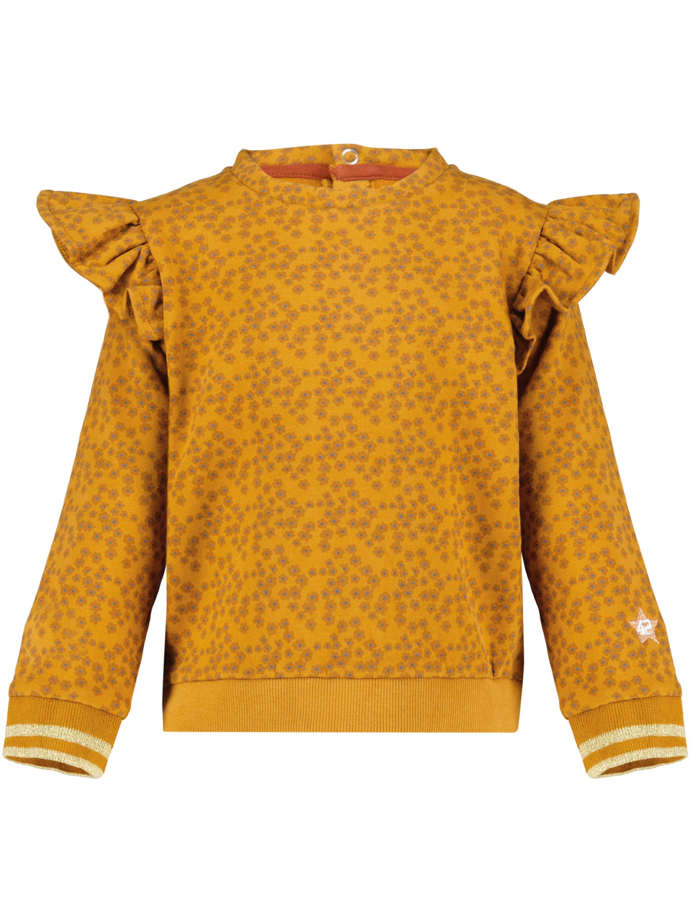 4PRESIDENT Shirt 'Kiki'‌‌‌‌‌‌‌ in Gelb: Vorderseite