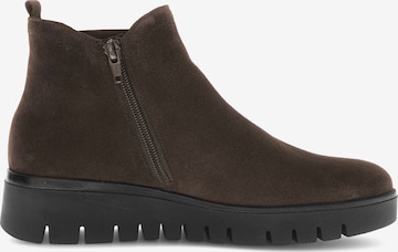 GABOR Chelseaboots in Braun: Vorderseite