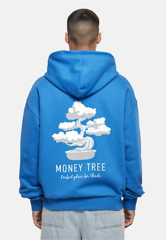 Sweat-shirt 'Money Tree' Mister Tee en bleu : devant