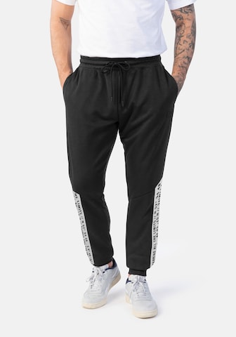 Pantalon 'James' Hero en noir : devant