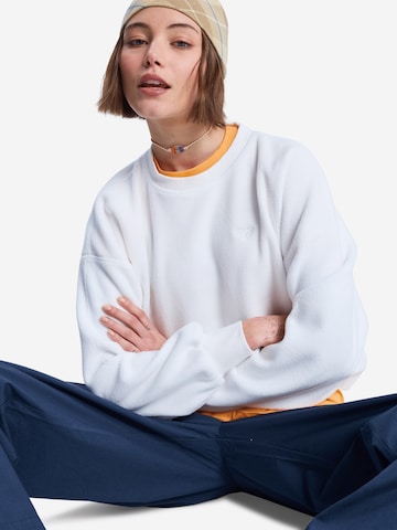 ROXY Sweatshirt 'Chill Story' in White: front