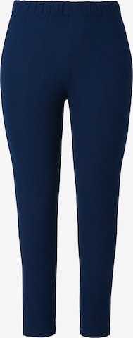 Ulla Popken Pyjamahose in Blau: Vorderseite