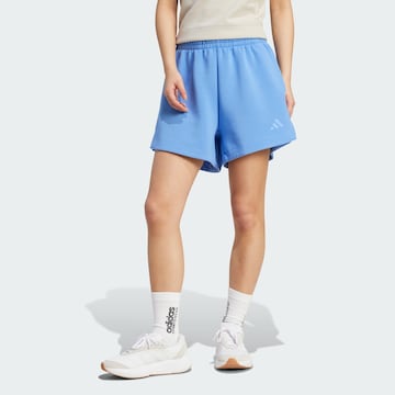 ADIDAS SPORTSWEAR Loose fit Sports trousers 'All Szn' in Blue: front