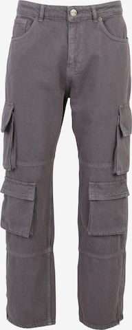 2Y Premium Cargohose 'Kiran' in Grau: Vorderseite