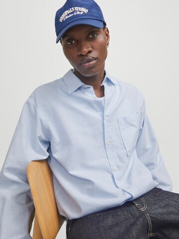 JACK & JONES - Ajuste confortable Camisa 'JORMARGATE' en azul