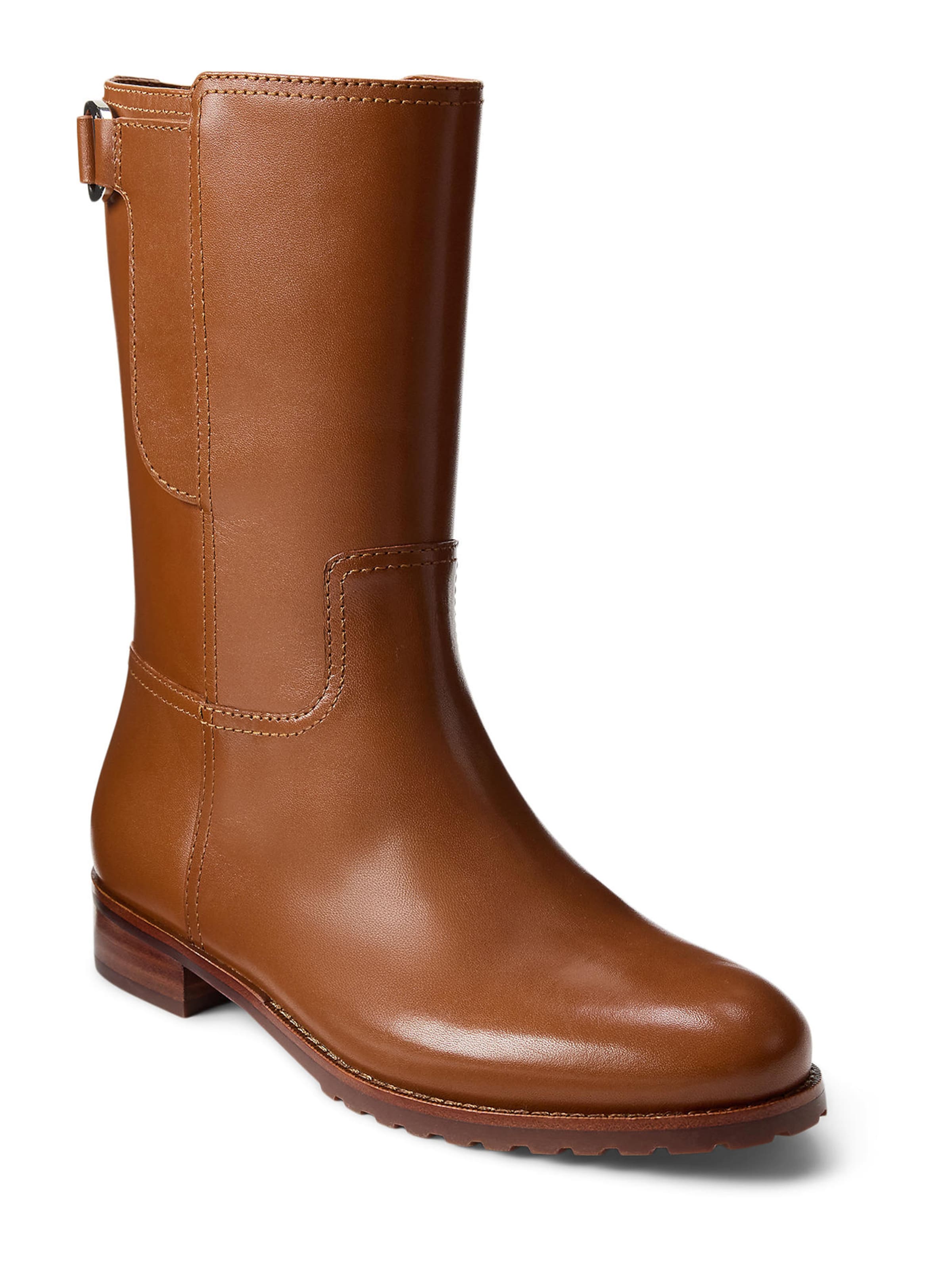 Lauren Ralph Lauren Rövid szárú csizmák 'TASHA' - barna: elől