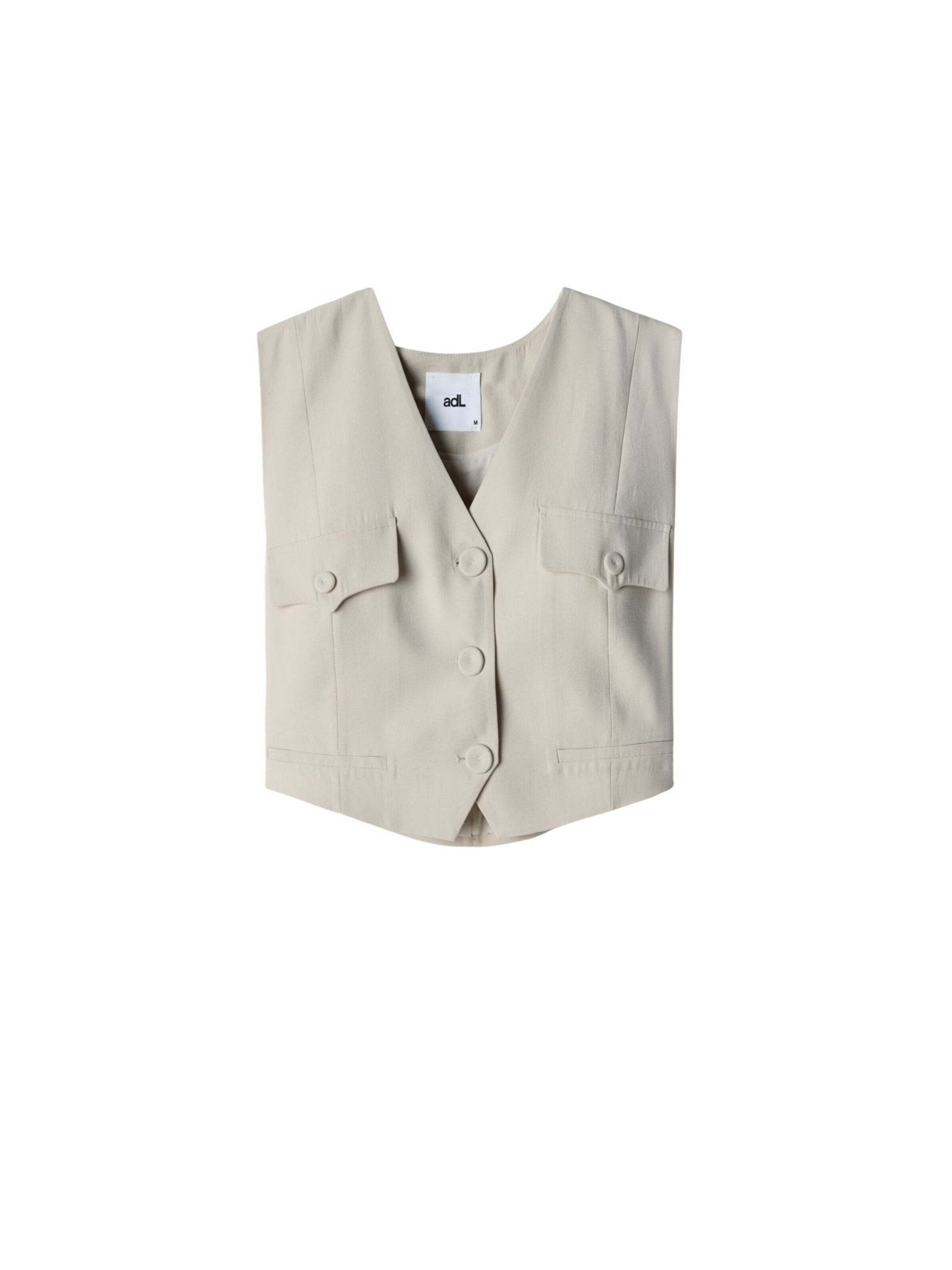 adl Bodywarmer in L in de kleur Beige, Productweergave