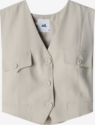 Gilet adl en beige : devant