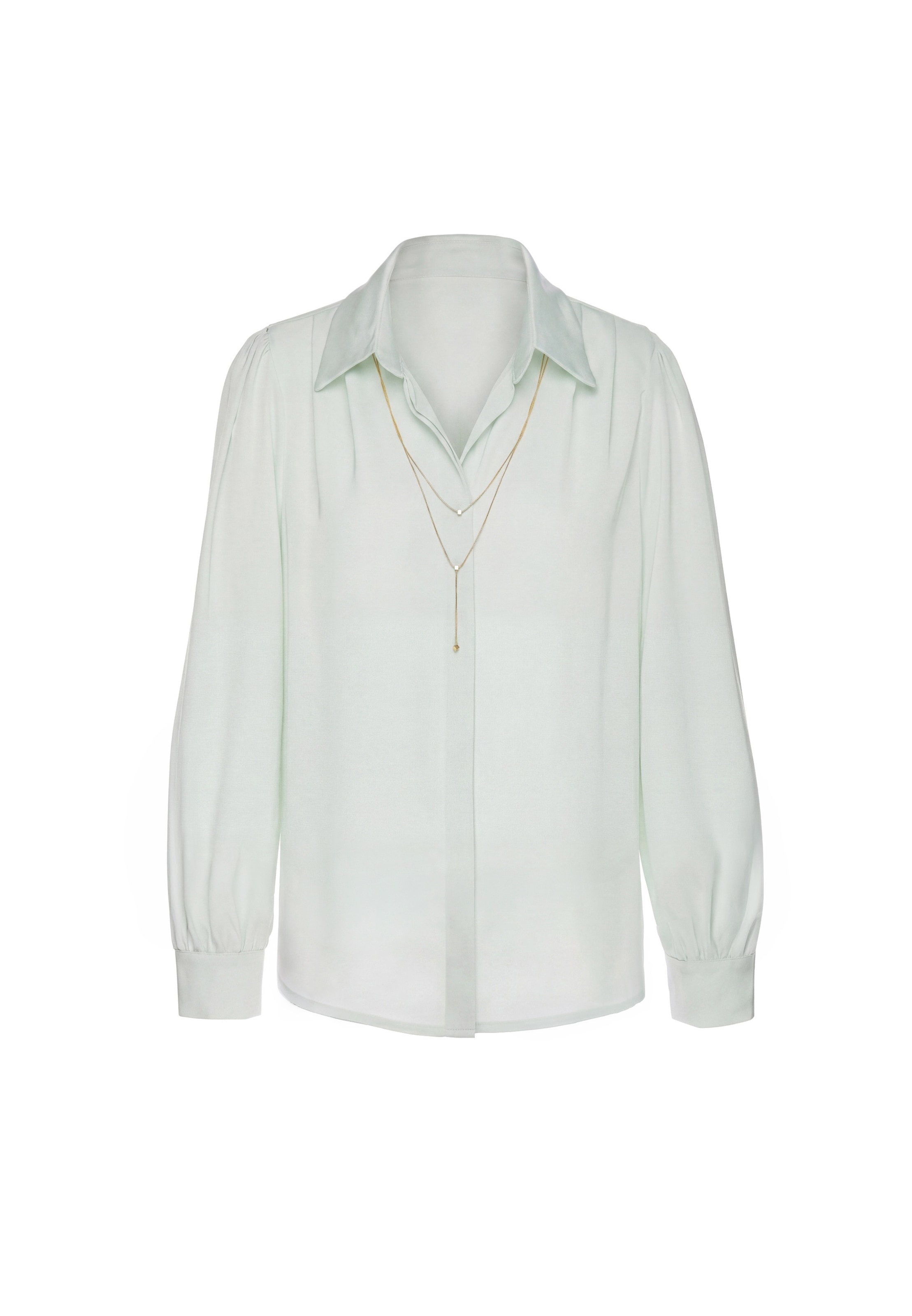 usha BLACK LABEL - Blusa en verde: frente