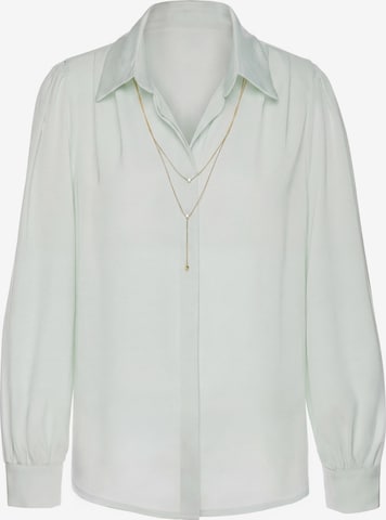 usha BLACK LABEL - Blusa en verde: frente