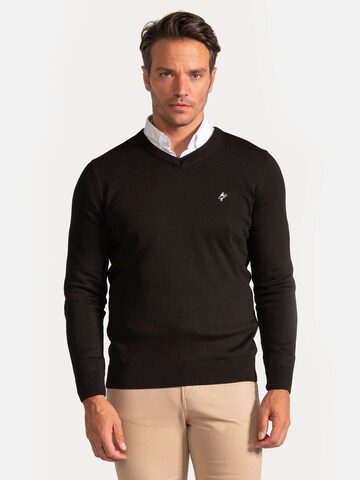 Pullover di Jacey Quinn in nero: frontale