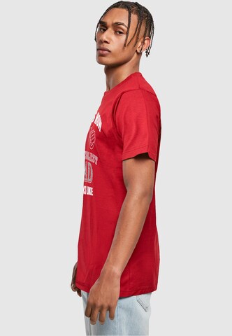 T-Shirt 'Coolest Dad' Merchcode en rouge