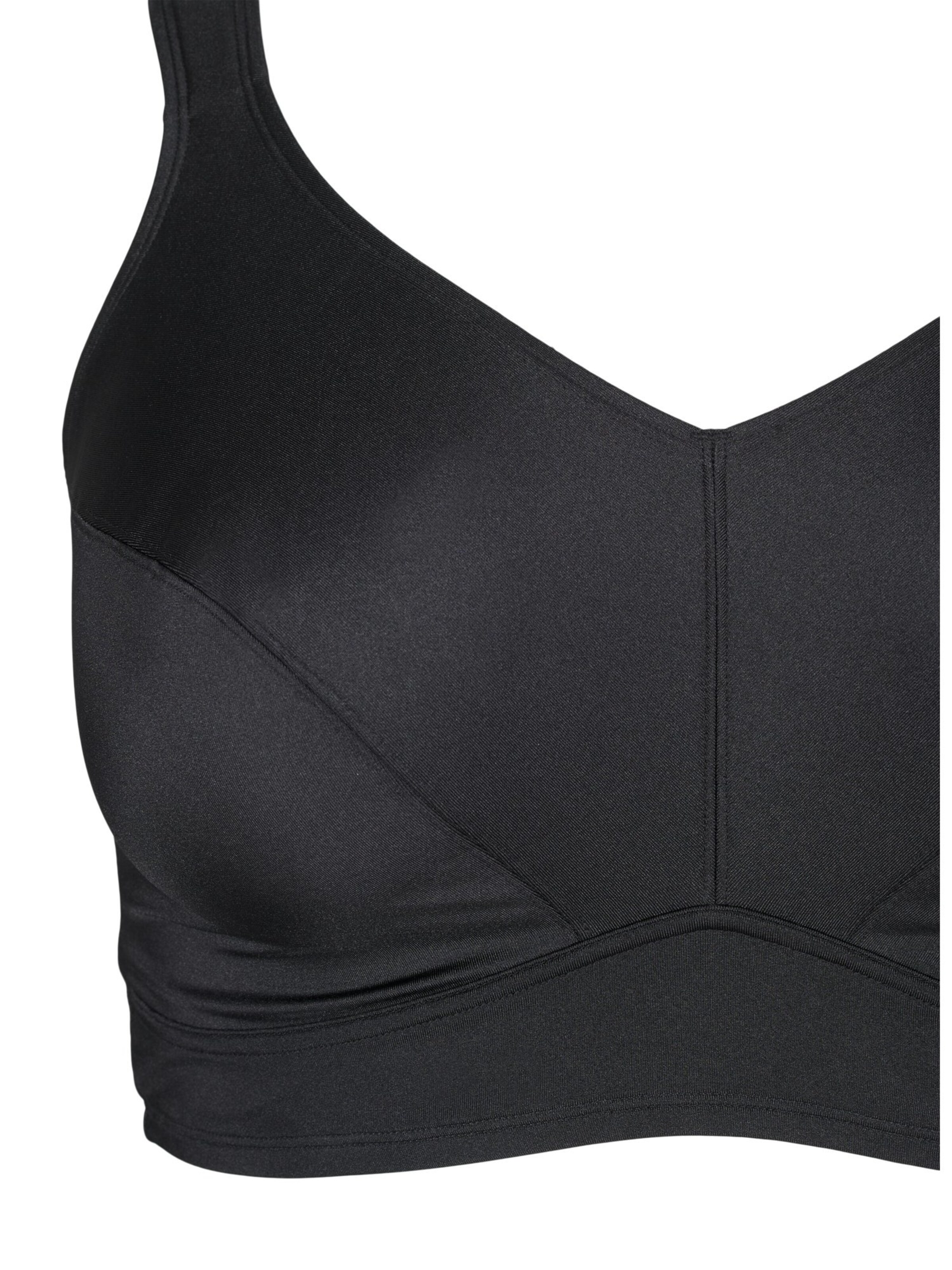 Swim by Zizzi Balconette Bikini felső 'SRIKA' - fekete