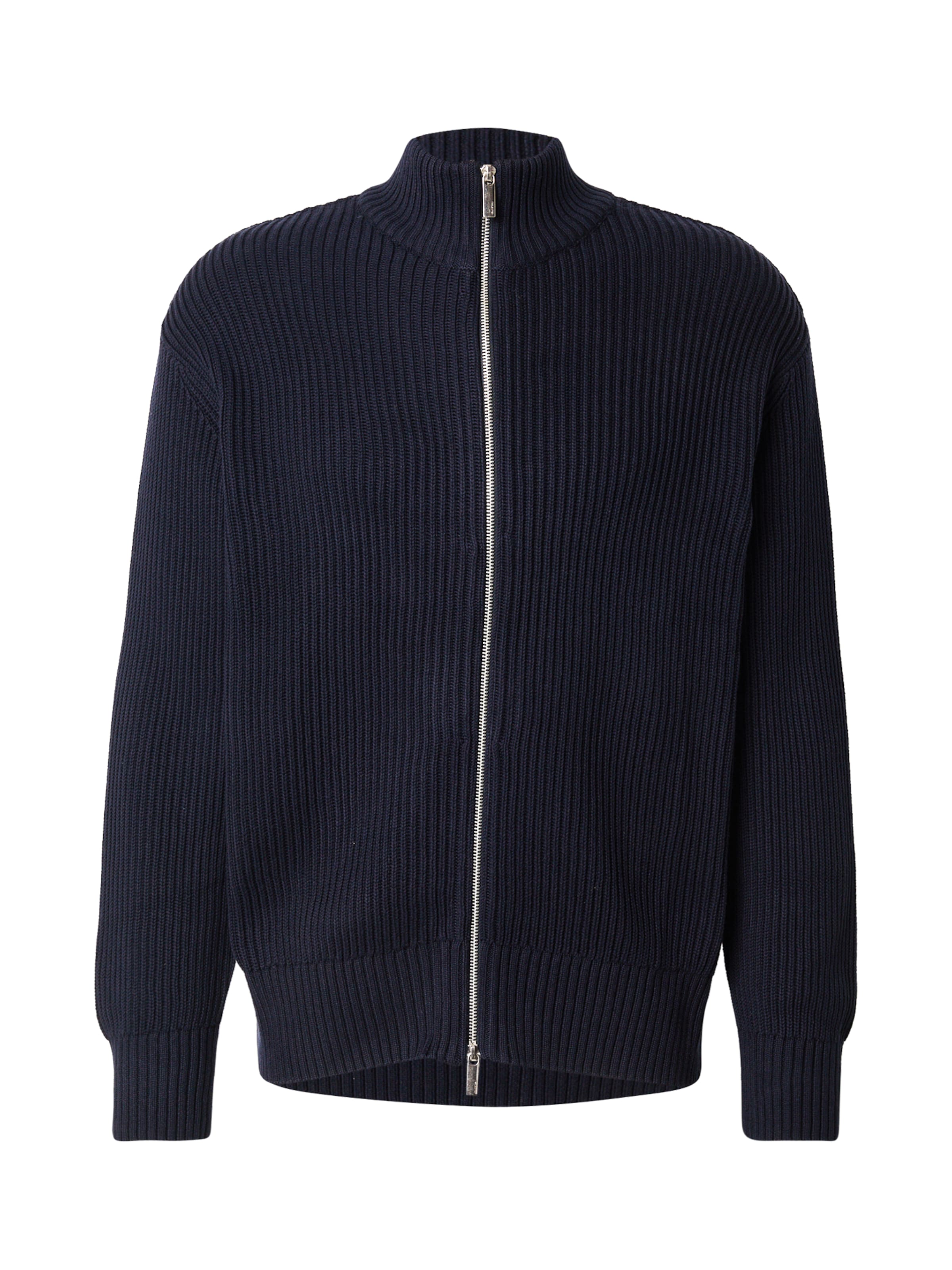 zils SELECTED Adīta jaka 'SLHDRY': no priekšpuses