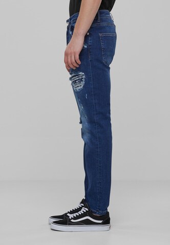 2Y Premium Regular Jeans in Blau