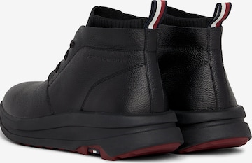 TOMMY HILFIGER Schnürboots in Schwarz