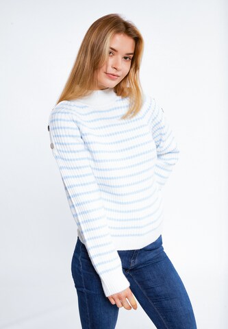 DreiMaster Maritim Pullover in Weiß: predná strana