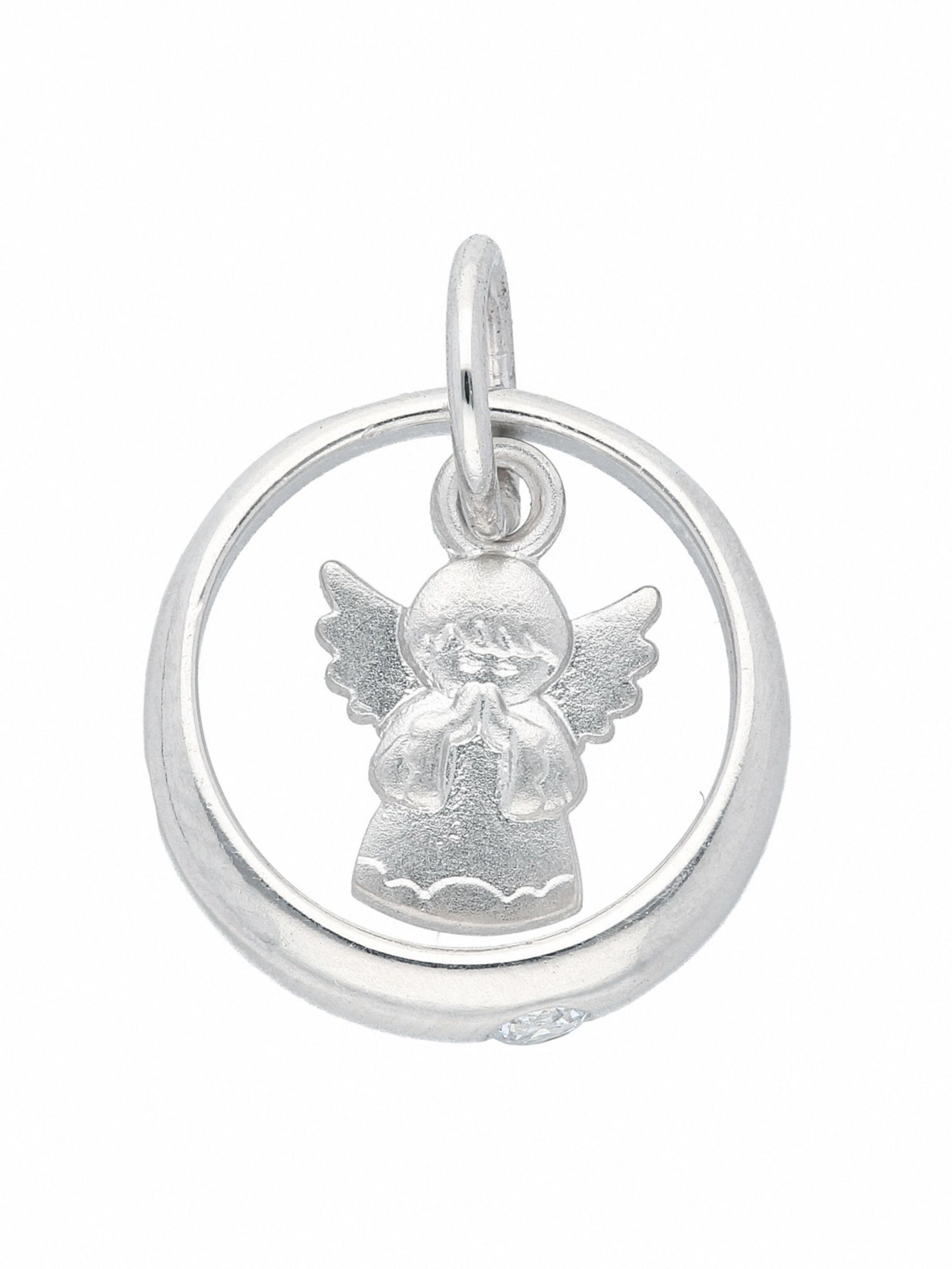 Adelia´s Anhänger 'Taufring' in Silber: Vorderseite