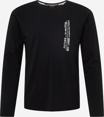 Key Largo Μπλουζάκι σε μαύρο: μπροστά