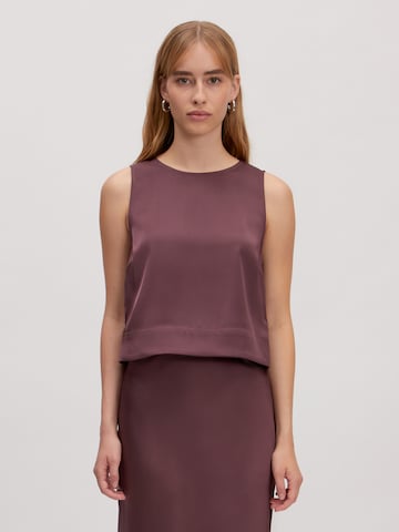 EDITED - Blusa 'Philippe' en marrón: frente