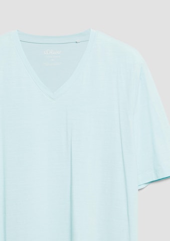 T-Shirt s.Oliver Red Label Big & Tall en bleu