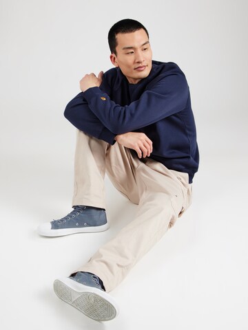 Carhartt WIP Mikina 'Chase' – modrá