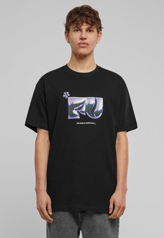 MT Upscale Shirt 'FU' in Black: front