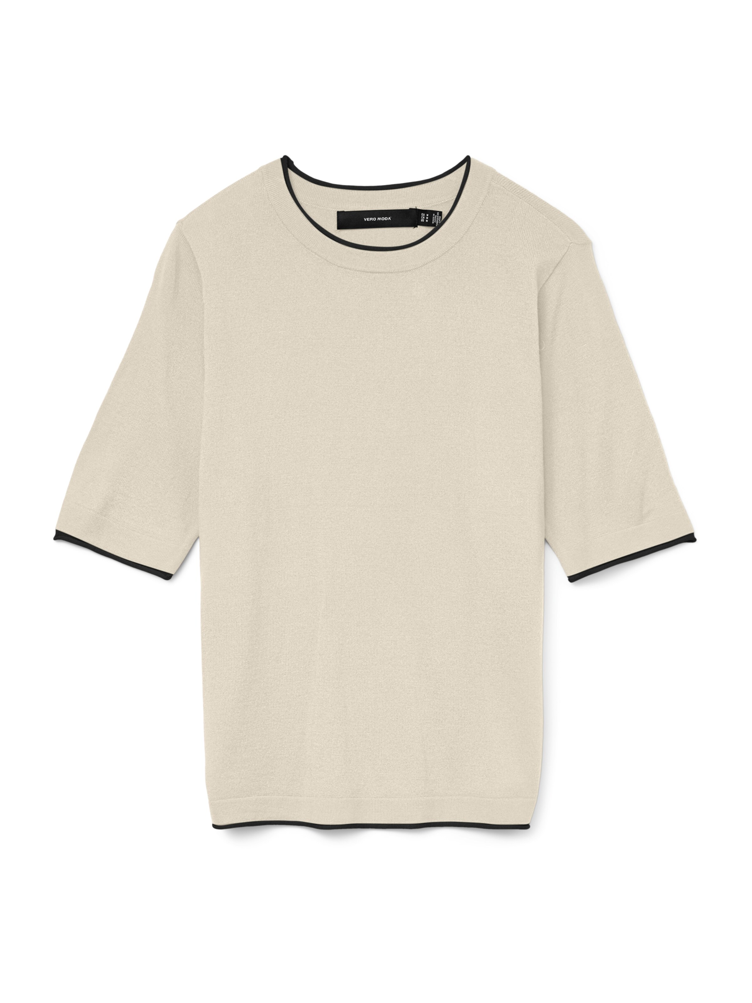 Pull-over 'VMBreeze' VERO MODA en beige : devant