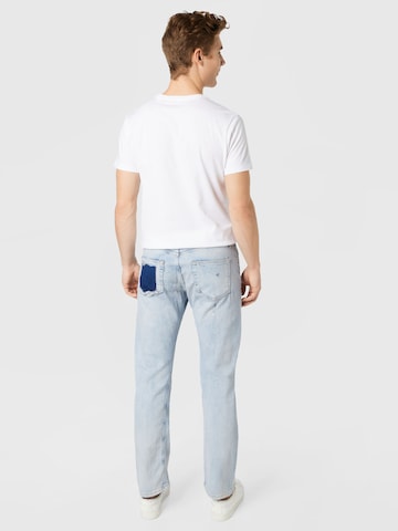 Pegador Regular Jeans 'Rey' in Blau