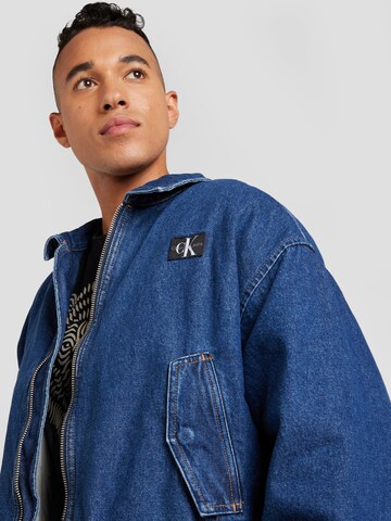Calvin Klein Jeans Jacke in Blau