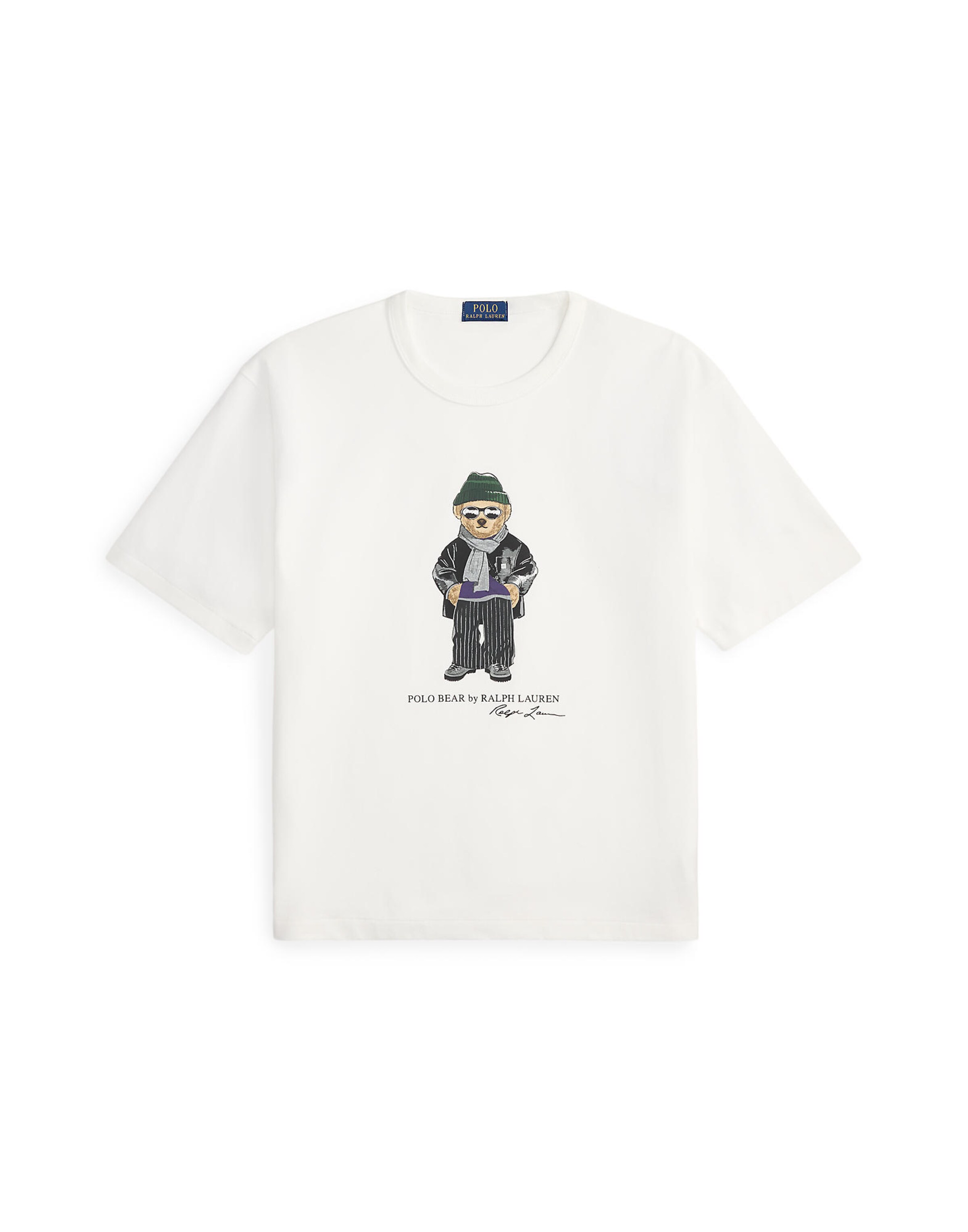 Maglietta di Polo Ralph Lauren in bianco: frontale