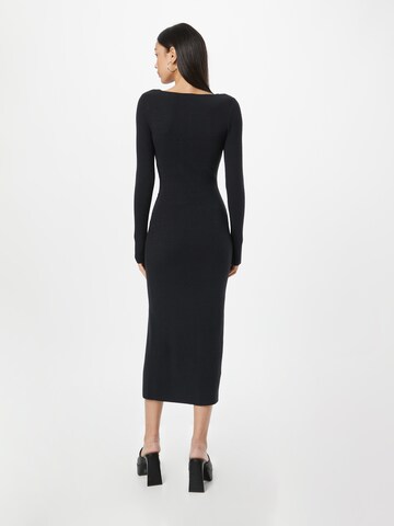 Abercrombie & Fitch Knitted dress 'CHASE' in Black