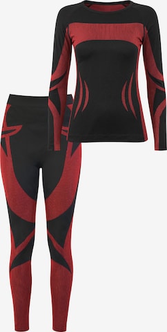 normani Ondergoedsets in Rood: voorkant