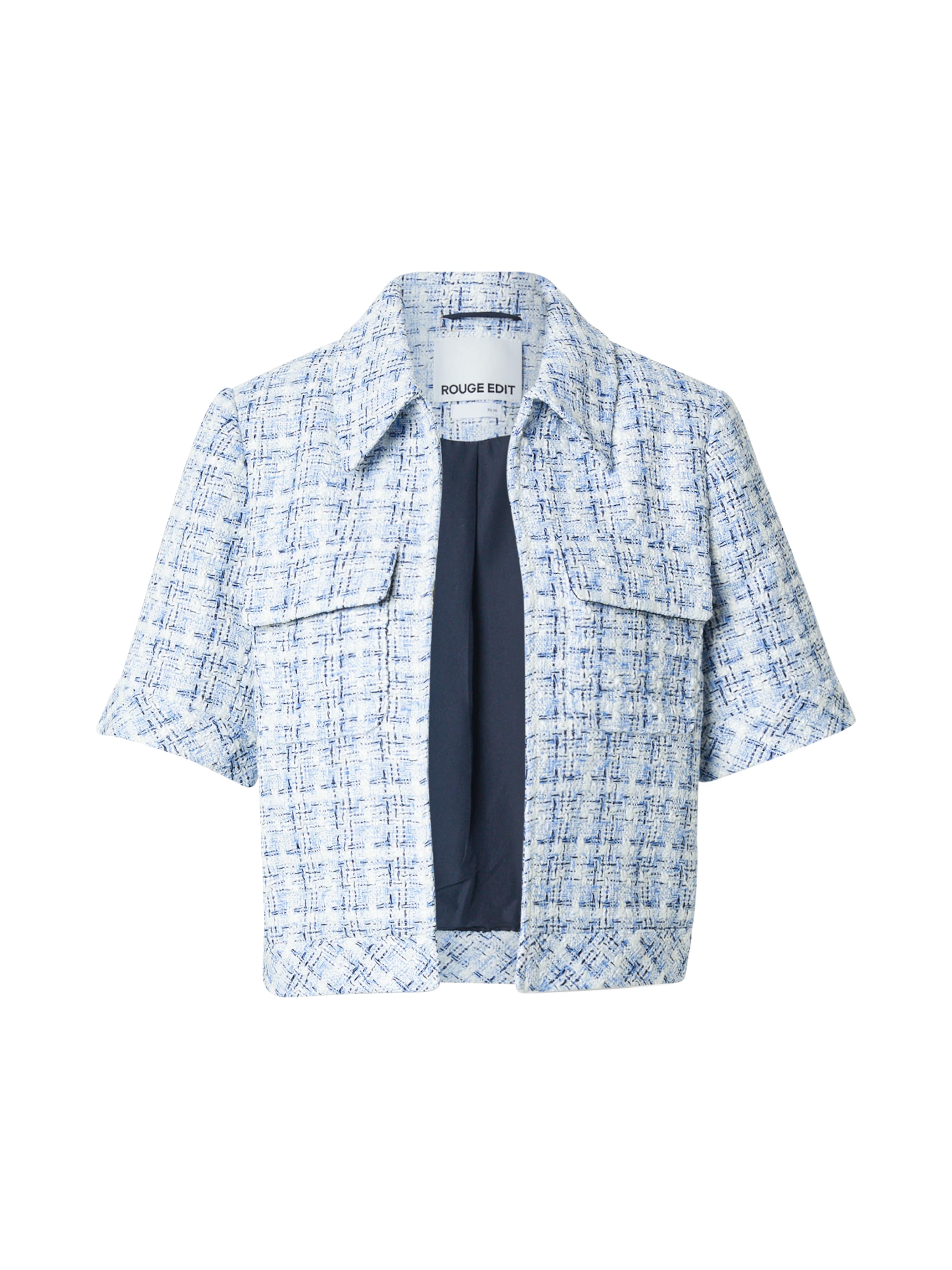 VILA ROUGE EDIT Bleiser 'ROUNANTES', värv sinine: eest vaates