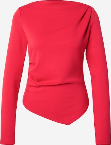 VERO MODA Shirt 'VMMILLE' in Rood: voorkant
