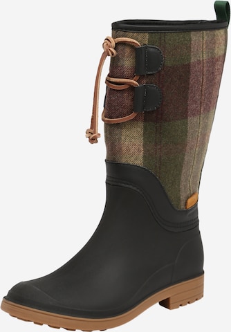 Kamik Outdoor Rubber Boots 'ABIGAIL' in Green: front