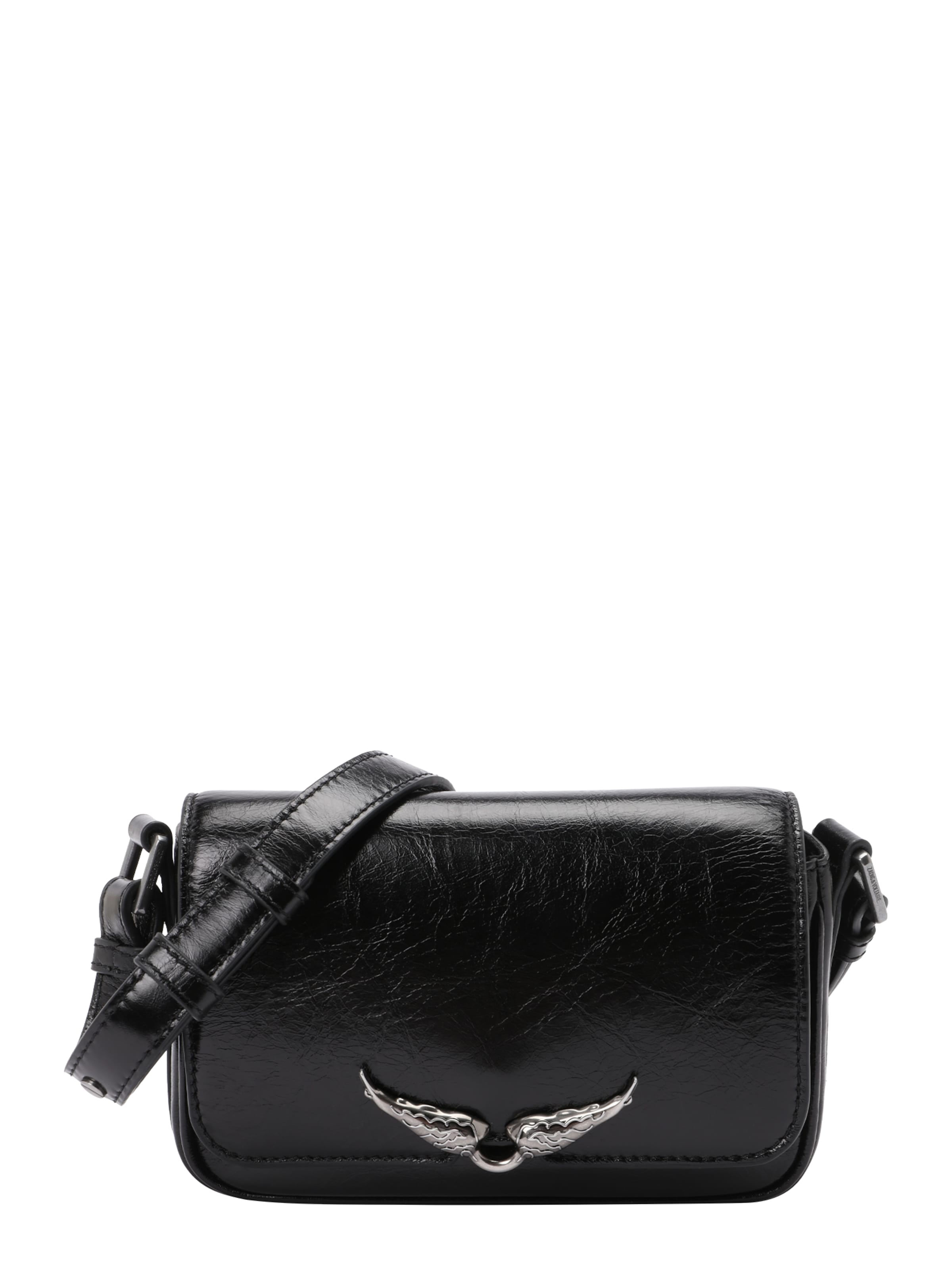 Zadig & Voltaire Crossbody bag 'ZAZI' in Black: front
