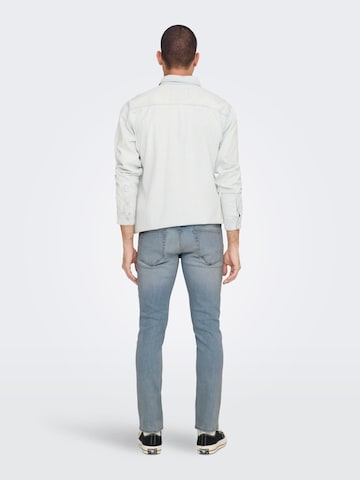 Skinny Jeans 'Loom' di Only & Sons in blu