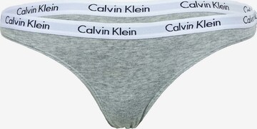 Calvin Klein Underwear Normalny krój Stringi w kolorze szary