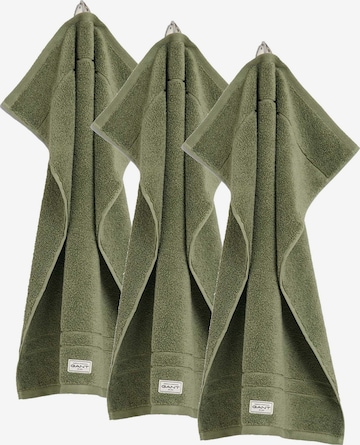 GANT - Toalla en verde: frente