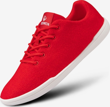 Slip on GIESSWEIN en rouge : devant