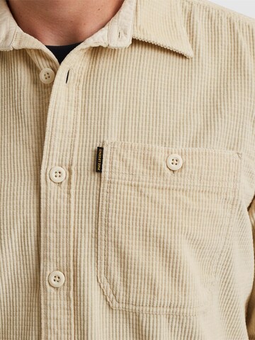 PME Legend Regular Fit Skjorte 'Shirt in corduroy' i beige