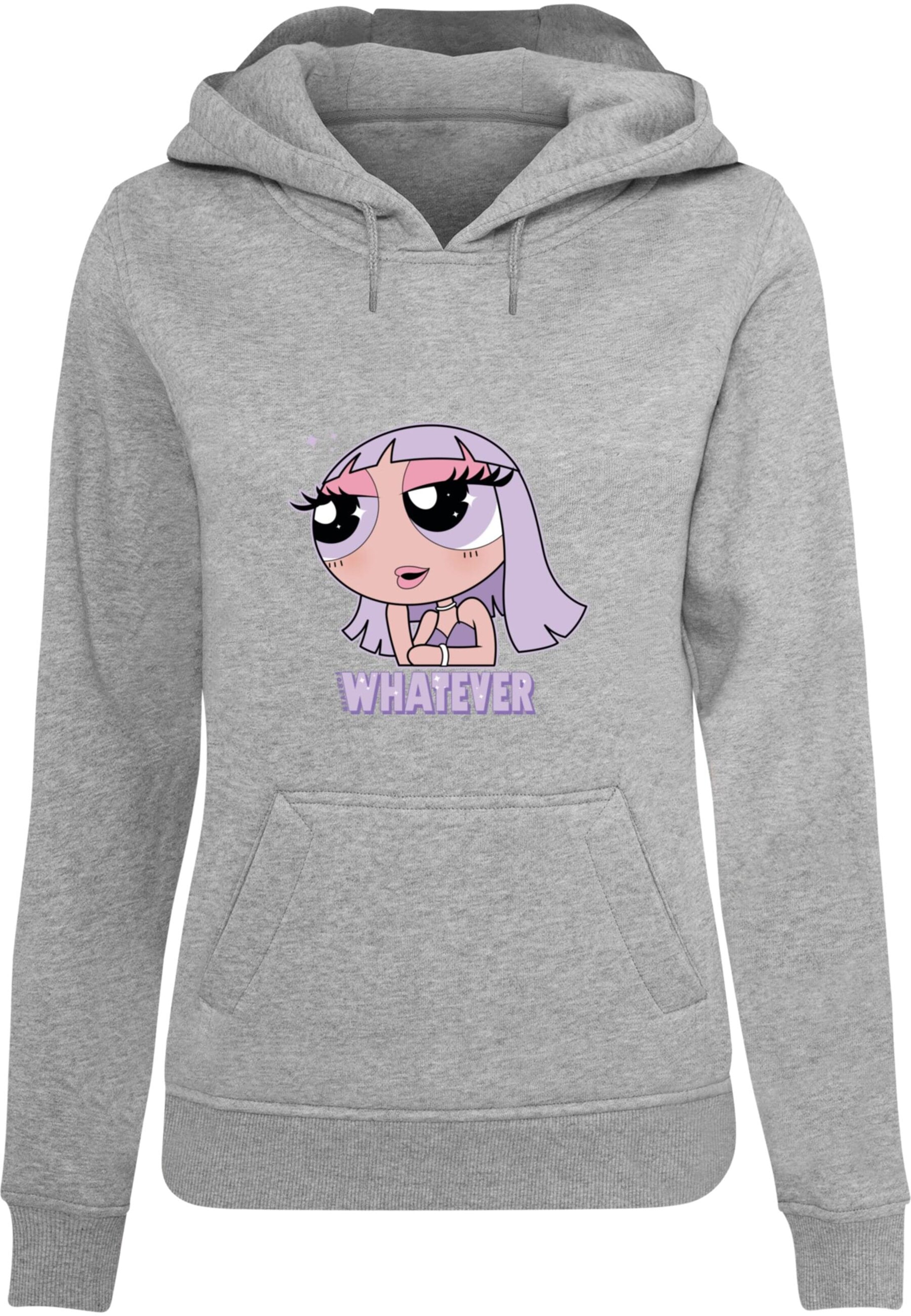 Mister Tee Mikina 'Forever Whatever' – šedá: přední strana