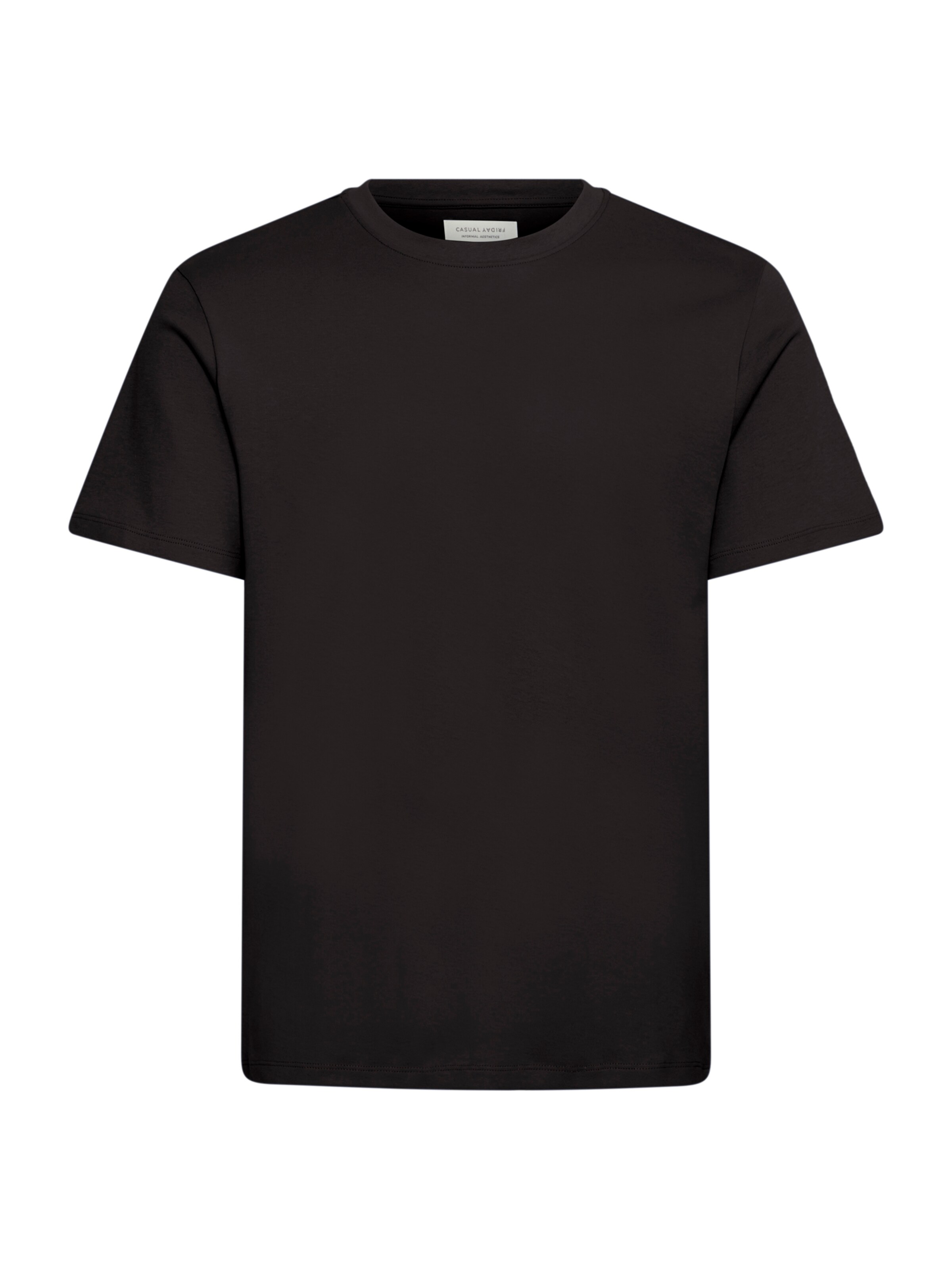 Casual Friday Μπλουζάκι 'CFNILO' σε μαύρο: μπροστά