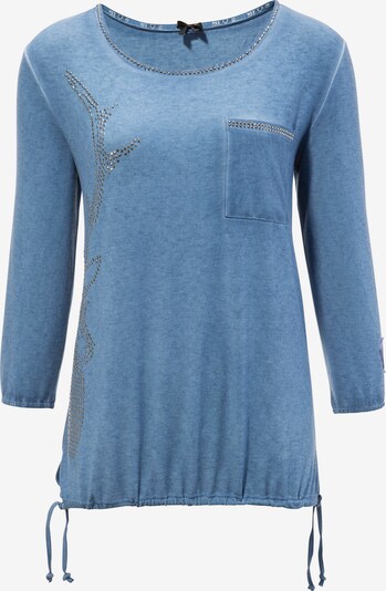 MARJO Trachtenshirt in rauchblau, Produktansicht